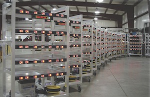 light-directed picking carts